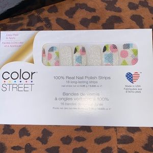 Colorstreet glitter designs  nail strips